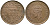 Британская Индия 1/4 анна 1942 Георг VI (1937-1952) KM 531 бронза aUNC 93-755