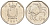 Мальта 5 центов 2001 краб KM 95 медно-никель 4588-142