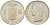 БЕЛЬГИЯ 1 ФРАНК 1975 BELGIQUE, БОДУЭН I (1951-1993) KM 142.1 медно-никель 210-943