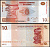 ДР Конго 10 франков 2003 древние фигурки Pick 93 a бумага UNC (пресс) 7183-39-3-2