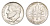 США 1 дайм (10 центов) 1964 KM 195 серебро aUNC 4639-229
