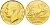 Албания 100 франга ари 1927 Ахмет Зогу KM 11 золото UNC 00-000-00