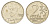 Россия 2 рубля 2001 ЛМД, 40 лет первому полету в космос, Ю.А. Гагарин Y 675 медно-никель 217-912