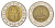 Египет 1 фунт 2008 KM 940a биметалл 4650-155