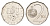 Чехия 2 кроны 2007 KM 9 сталь плакированная никелем UNC 4651-563