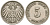 Германия 5 пфеннигов 1910 D, KM 11, J. 12 медно-никель 4364-3035