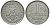 ФРГ 1 МАРКА 1958 G KM 110, J. 385 медно-никель 72-647
