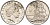 Новая Зеландия 50 центов 2006 Елизавета II (1952-2022), парусник Индевор KM 119а никелированная сталь 4579-1056