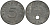 Германия 5 рейхспфеннигов 1940 J, монетный двор Гамбург  KM 100, J. 370 цинк 186-721