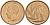 Бельгия 20 франков 1981 Belgie KM 160 никель бронза UNC 189-941