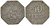 Варбург (Пруссия, Вестфалия) 10 пфеннигов 1917 Funck 574.2, Men18 32794.3 железо 4364-3715