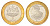 Лесото 5 малоти 2016 50 лет Независимости биметалл UNC M72-03