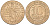 Франция 10 франков 1987 1000 лет первому королю Франции Гуго Капету KM 961 d, Le Franc 371.2 никелированная бронза 4111-115