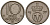 Норвегия 10 эре 1977 Улаф V (1957-1991) KM 416 медно-никель 4173-741