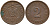 Германия 2 пфеннига 1915 F J.11  KM 16 медь    4598-746