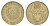 Кипр 10 центов 1985 ваза с птичками KM 56.2 никель латунь 4652-342