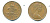 Великобритания 2 пенса 1977 Елизавета II (1952-2022) KM 916, Spink 4235 (C1) бронза 4383-916