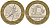Франция 10 франков 1990 тип Гений Бастилии KM 964.1, Le Frank 375.5 биметалл 4135-1114