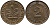 ФРГ 2 пфеннига 1963 D KM 106, J.381 бронза 99-132