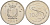 Мальта 10 центов 1998 золотая макрель KM 96 медно-никель 4588-258
