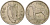 Ирландия 1/2 кроны 1961 лошадь KM 16а медно-никель 88-623