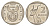 ЮАР 2 ранда 2010 KM 498 медь плакированная никелем UNC 4628-235