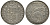 Неаполь и Сицилия тари (2 карлини) 1685 Карл II Испанский серебро aUNC 00-822-04