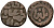 Индия, Делийский султанат 2 гани 1266-1287 AD Ghiyath al-Din Balban (1266-1287) биллон 4189-256