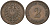 Германия 2 пфеннига 1875 J, старогербовка KM 2, J. 2 медь 4575-654