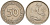 ФРГ 50 пфеннигов 1974 J J.384 KM 109.2 медно-никель    4602-725