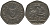 Кипр 50 центов 1994 похищение Европы KM 66 медно-никель 4402-846