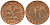 ФРГ 1 пфенниг 1985 G KM 105, J. 380 сталь плакированная медью    4598-635