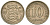 Эстония 10 центов 1931 Республика (1918-1941) KM 12 никель бронза 4615-1136