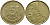 БЕЛЬГИЯ 5 ФРАНКОВ 1986 BELGIE KM 164 латунь или алюминиевая бронза 4388-1222