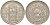 Индия, Хайдарабад 8 анн 1944 AH 1363 Y 62 серебро 4044-1435