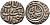 Индия 2 гани 1296-1316 AD Делийский Султанат, Ала аль-Дин Мохаммед биллон 192-915
