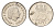 Нидерланды 25 центов 1973 Юлиана (1948-1980) KM 183 никель 4178-131