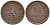 Нидерланды 1/2 цента 1885 Виллем III (1849-1890) KM 109 бронза 4576-266
