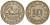 Мальта 10 центов 1972 баржа Великого магистра KM 11 медно-никель 4137-841