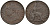 Великобритания 1 фартинг 1822 Георг IV (1820-1830) KM 677, Spink 3822 медь 4146-357