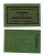 Германия 50 пфеннигов 1917 Ганновер, Целле, лагерь военнопленных офицеров, перфорация CEL C-2797 бумага UNC (пресс) 504-30-3-2