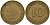 ФРГ 10 пфеннигов 1970 F J. 383, KM 108 сталь плакированная латунью    4603-345