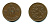 Финляндия 10 пенни 1922 республика (1918-1962) KM 24 медь 46-657