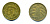 ГЕРМАНИЯ 5 РЕЙХСПФЕННИГОВ 1925 D, KM 39, J. 316 алюминиевая бронза 46-2312