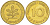 Германия 10 пфеннигов 1996 D KM 108 сталь плакированная латунью aUNC 4613-1241