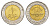 Египет 1 фунт 2015 Новая ветка Суэцкого канала KM 1001 биметалл UNC 4652-1243