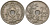 Бельгия 25 сантимов 1927 Belgique KM 68 медно-никель 4601-627