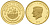 Либерия 25 долларов 2006 Джон Кеннеди золото PROOF 00-815-35