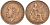 Великобритания 1 пенни 1927 Георг V (1910-1936) КМ 826, Spink 4054 бронза 4367-114