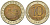 СССР 10 рублей 1991 ЛМД, ГКЧП KM 295, Федорин 15 биметалл 4132-846